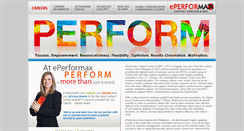 Desktop Screenshot of eperformax.com